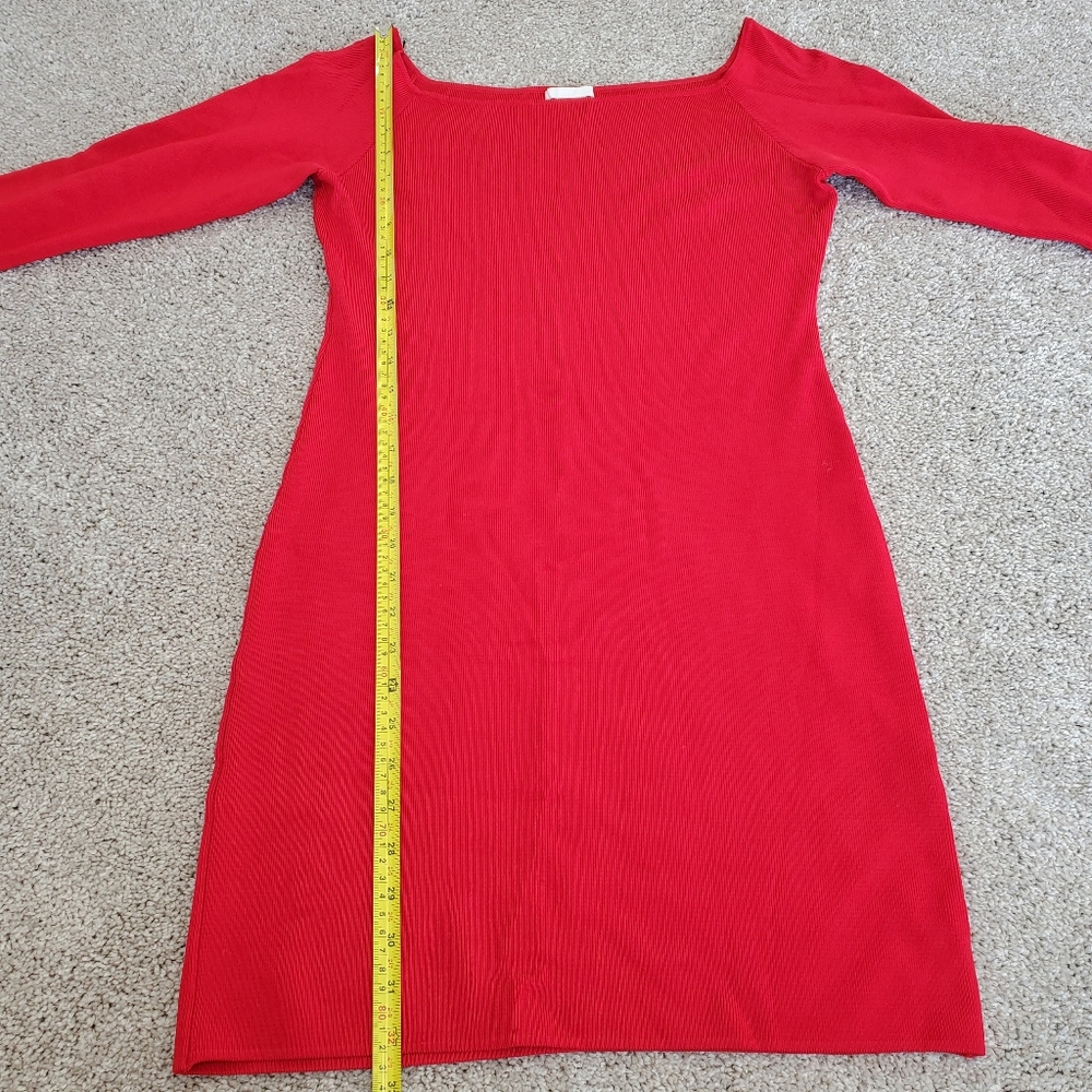 H&M Women's Bandage Dress, Red (Size L) - Picture 6 of 7
